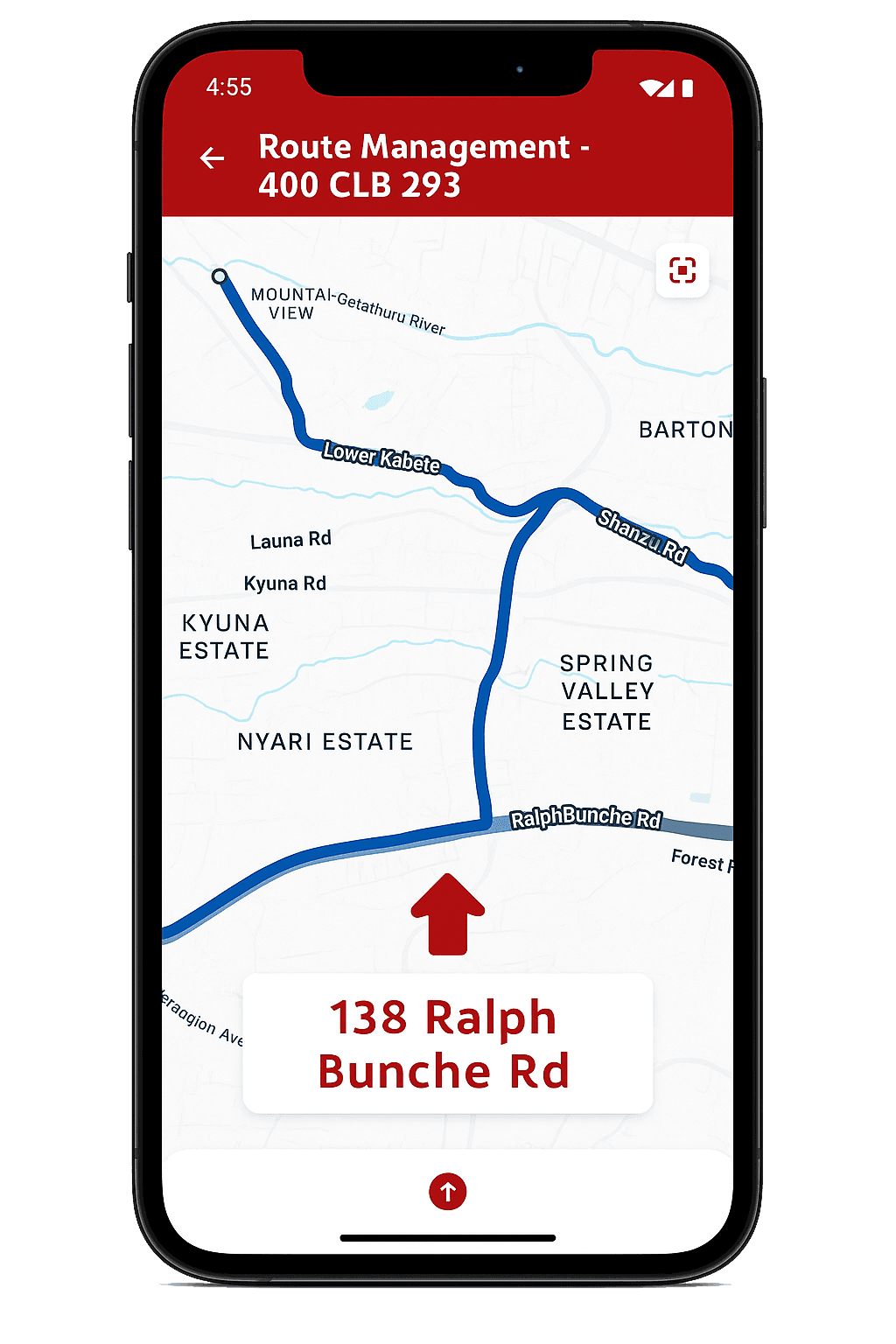 Driver App Screenshot
